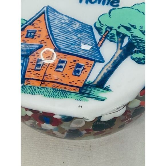 Tom Mosser Paperweight House "God Bless Our Home" - Picture 3 of 5